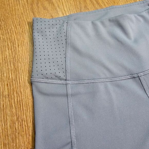 Brooks Method 8" Running Tights Compression Shorts Steel Grey Women's Small S - Picture 4 of 13